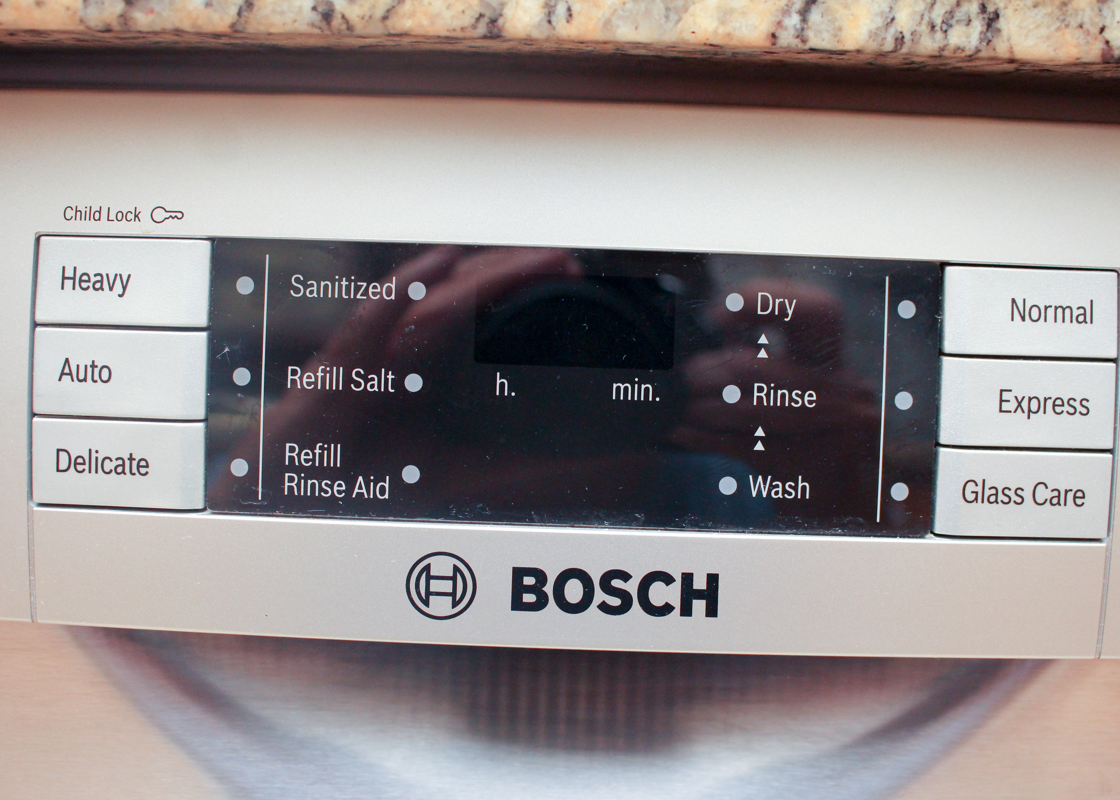 Bosch EcoSense Chrome Dishwasher