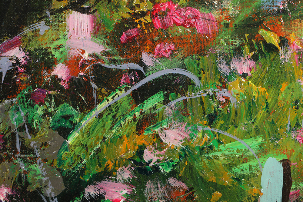 Antonio Iannicelli Oil Painting on Canvas "Venezia"