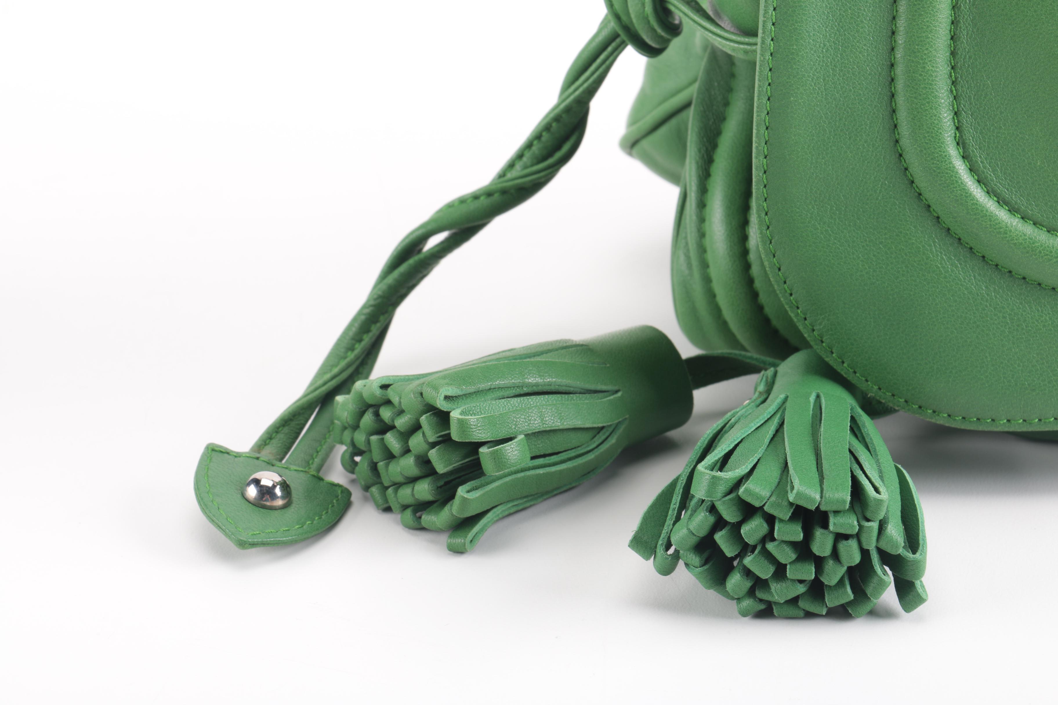 Marc Jacobs Green Leather Satchel