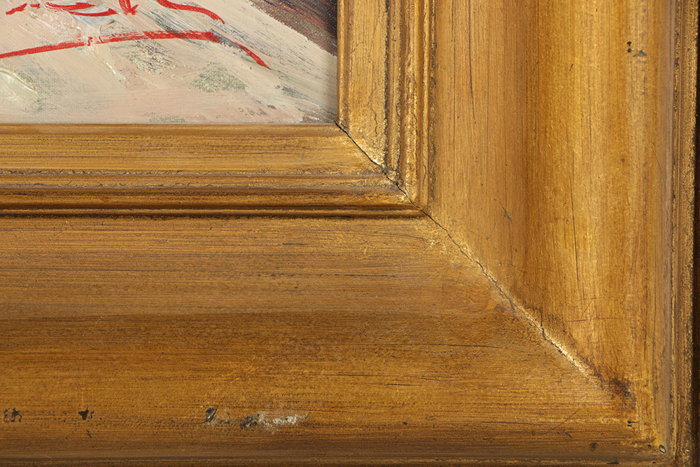 Antonio Iannicelli Oil Painting on Canvas "Venezia"