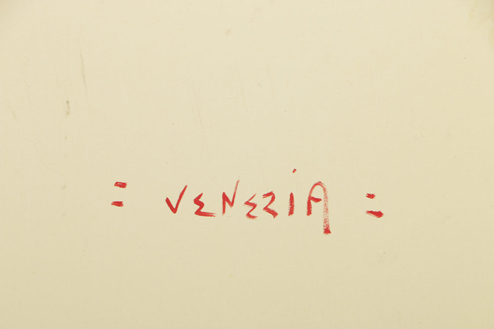 Antonio Iannicelli Oil Painting on Canvas "Venezia"