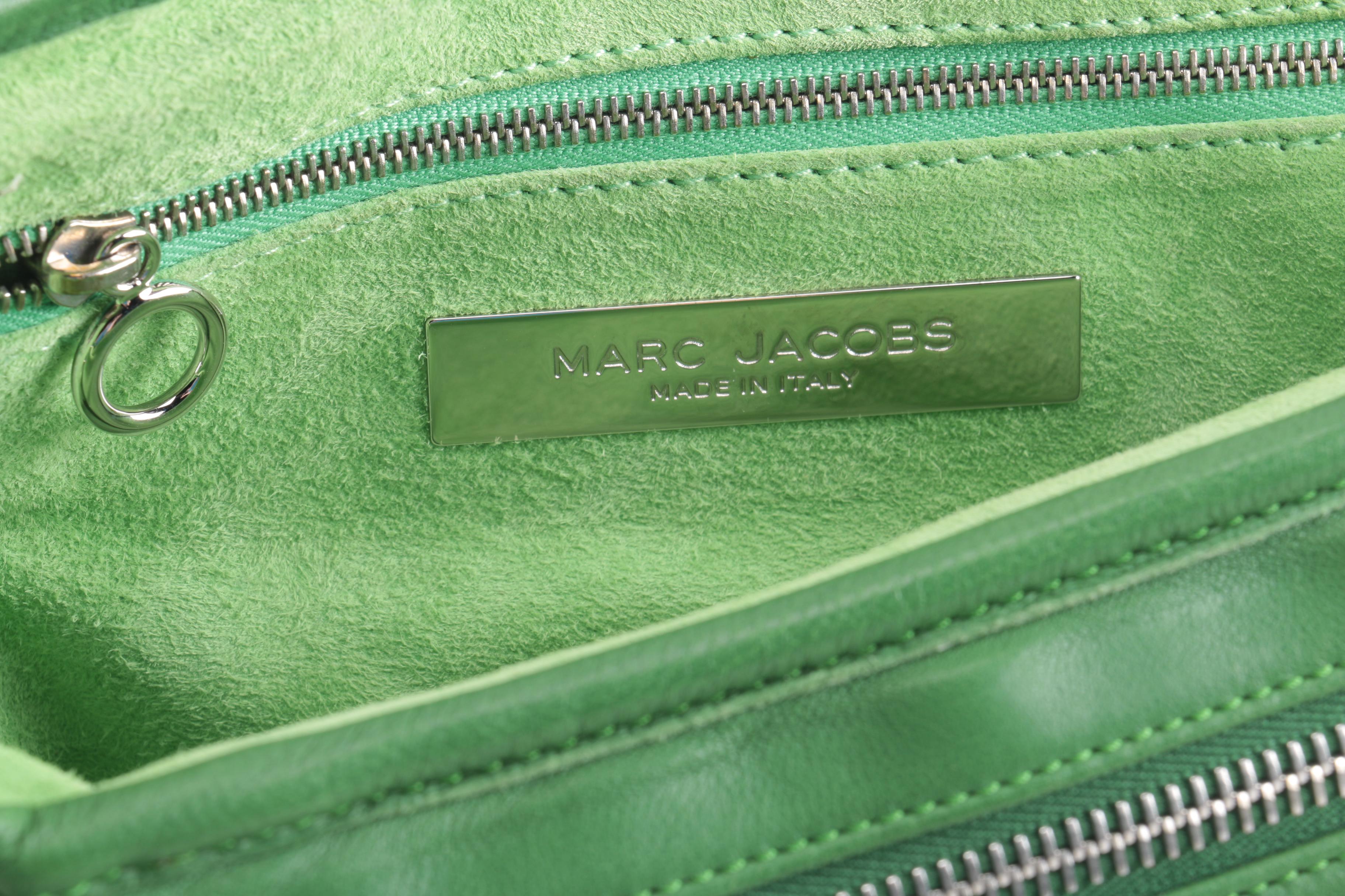 Marc Jacobs Green Leather Satchel