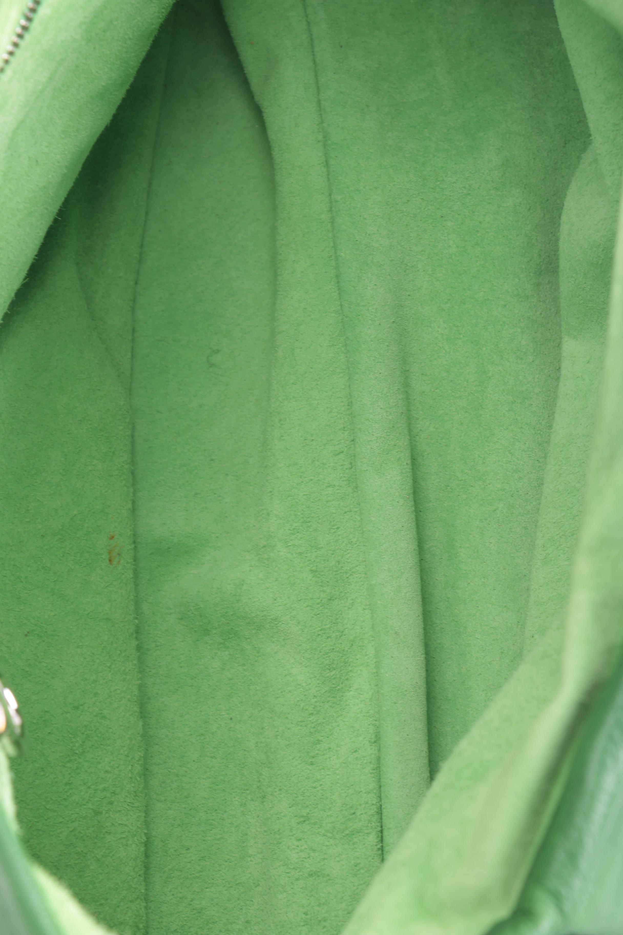 Marc Jacobs Green Leather Satchel