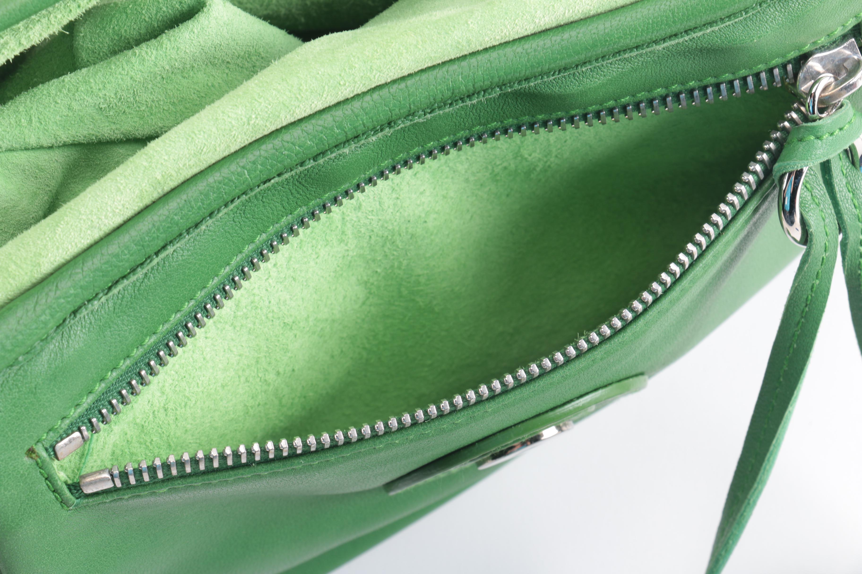 Marc Jacobs Green Leather Satchel