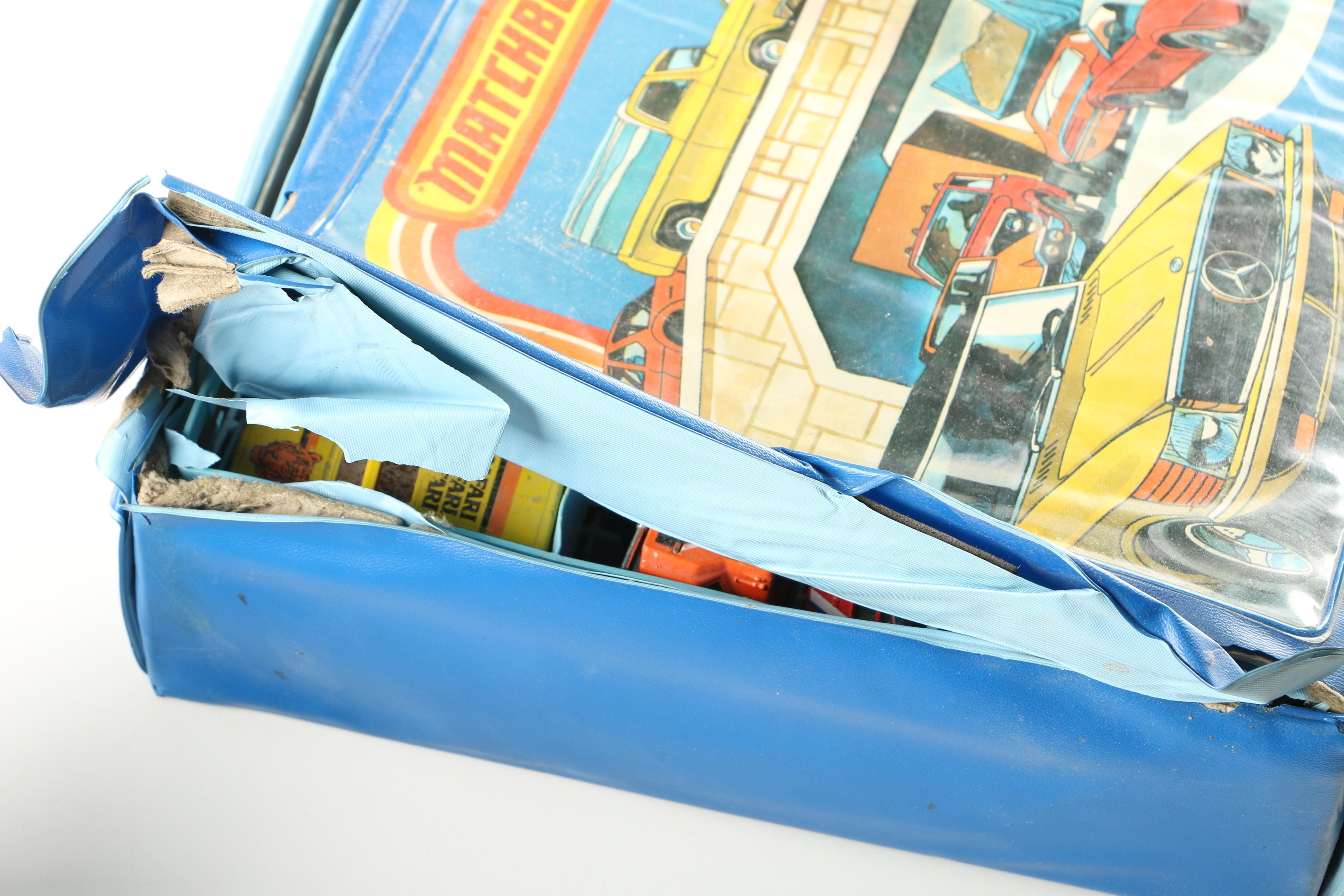 Vintage Toy Car Assortment Featuring Matchbox and Hot Wheels