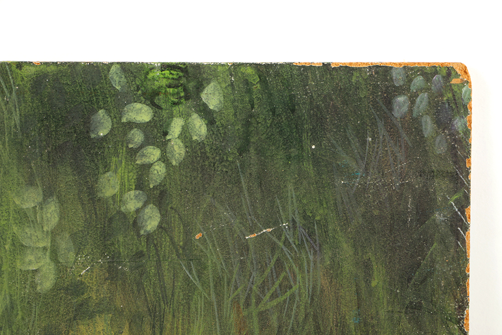 Elvin Mauk Oil Painting on Board "Stones-Way"