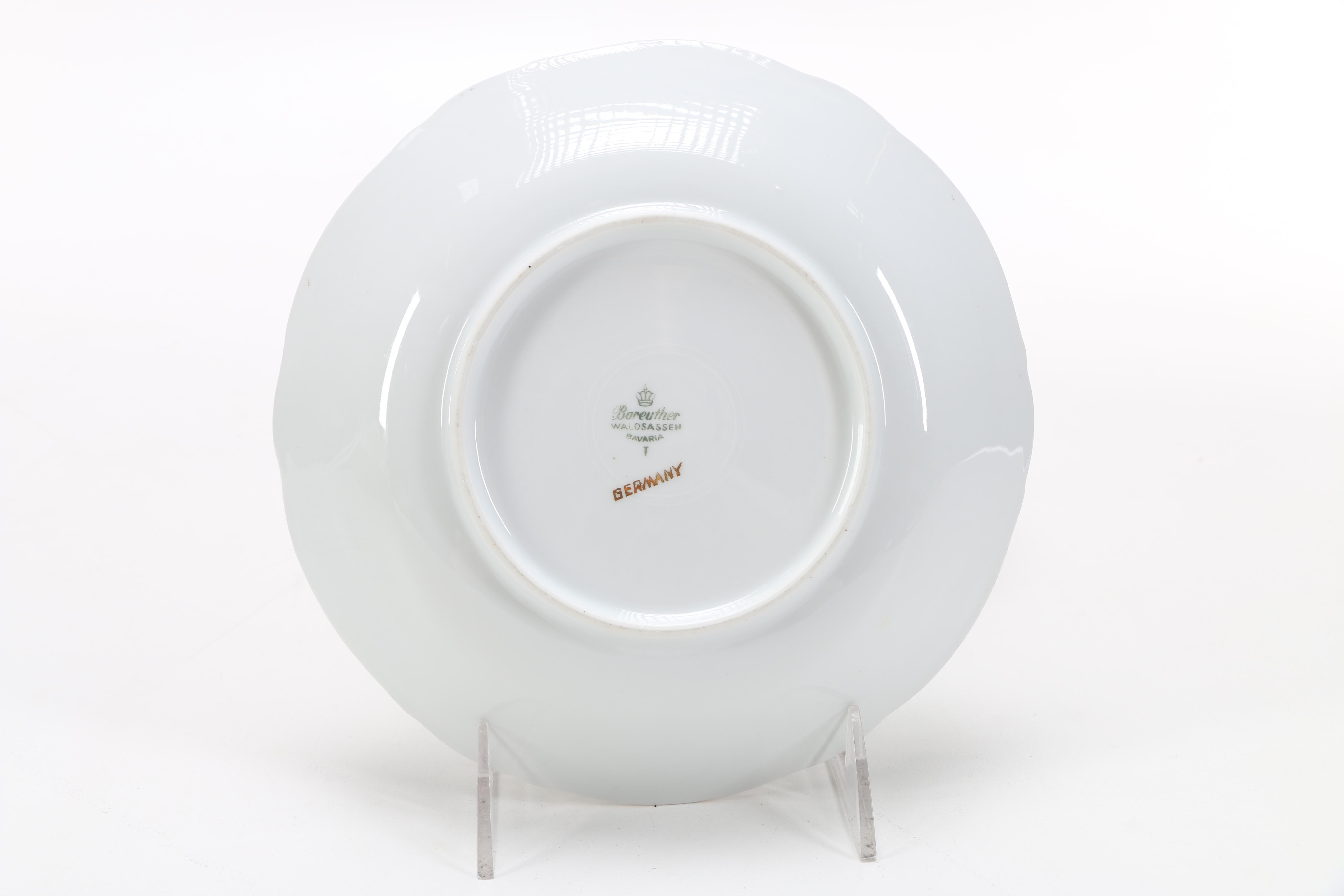 Bareuther Porcelain Plates and Bowls