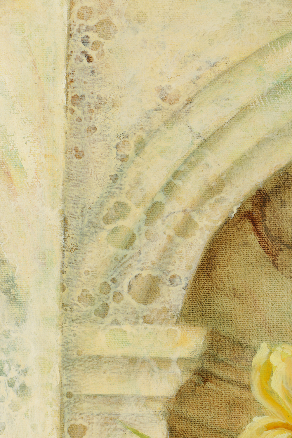 Rosa Tello Oil Painting on Canvas of Floral Still Life