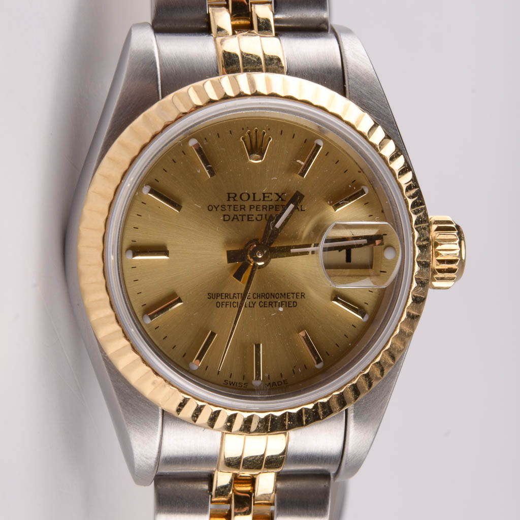 Rolex Oyster Perpetual Datejust Stainless Steel and 18K Gold Watch