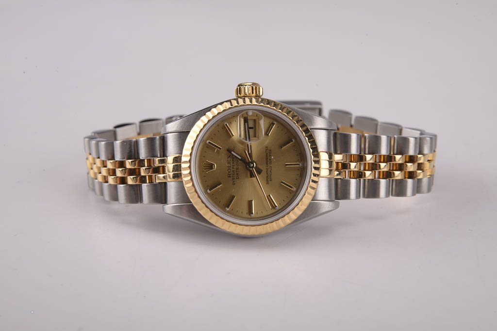 Rolex Oyster Perpetual Datejust Stainless Steel and 18K Gold Watch