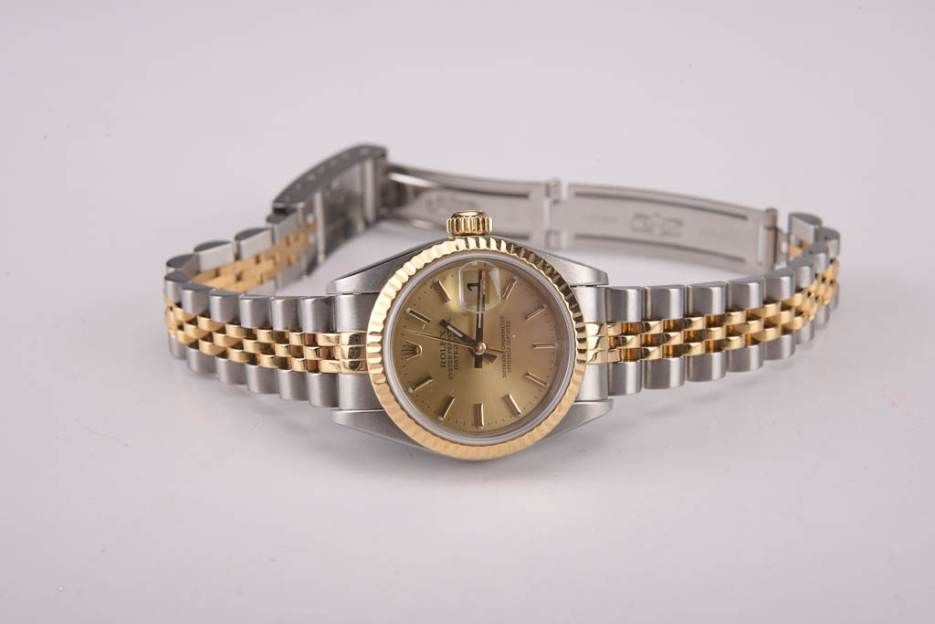 Rolex Oyster Perpetual Datejust Stainless Steel and 18K Gold Watch