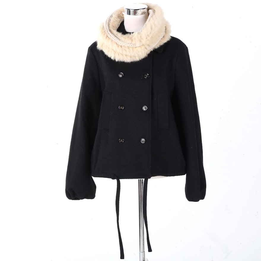 Women's Yves Saint Laurent Wool Coat