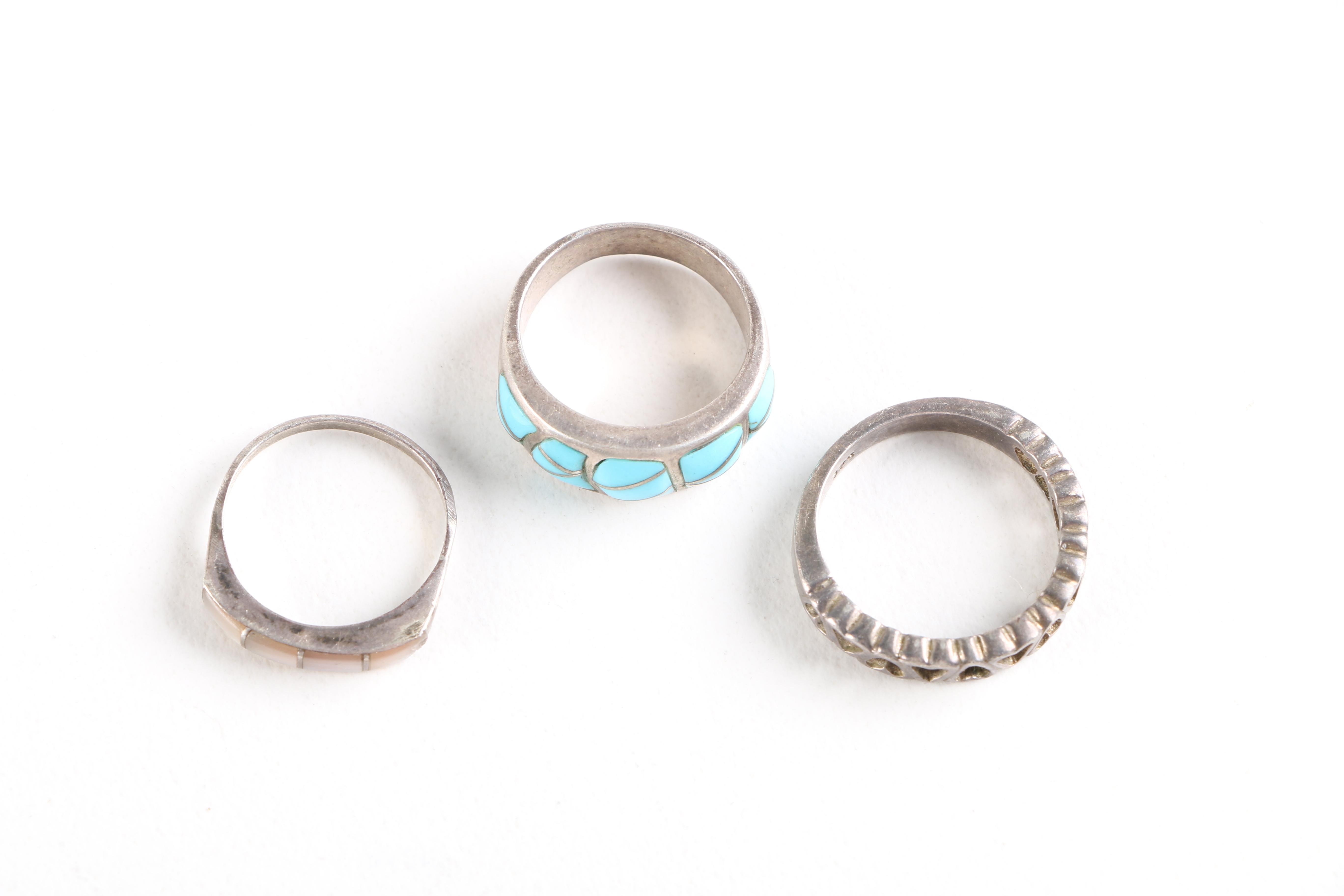 Assorted Sterling Jewelry Pieces