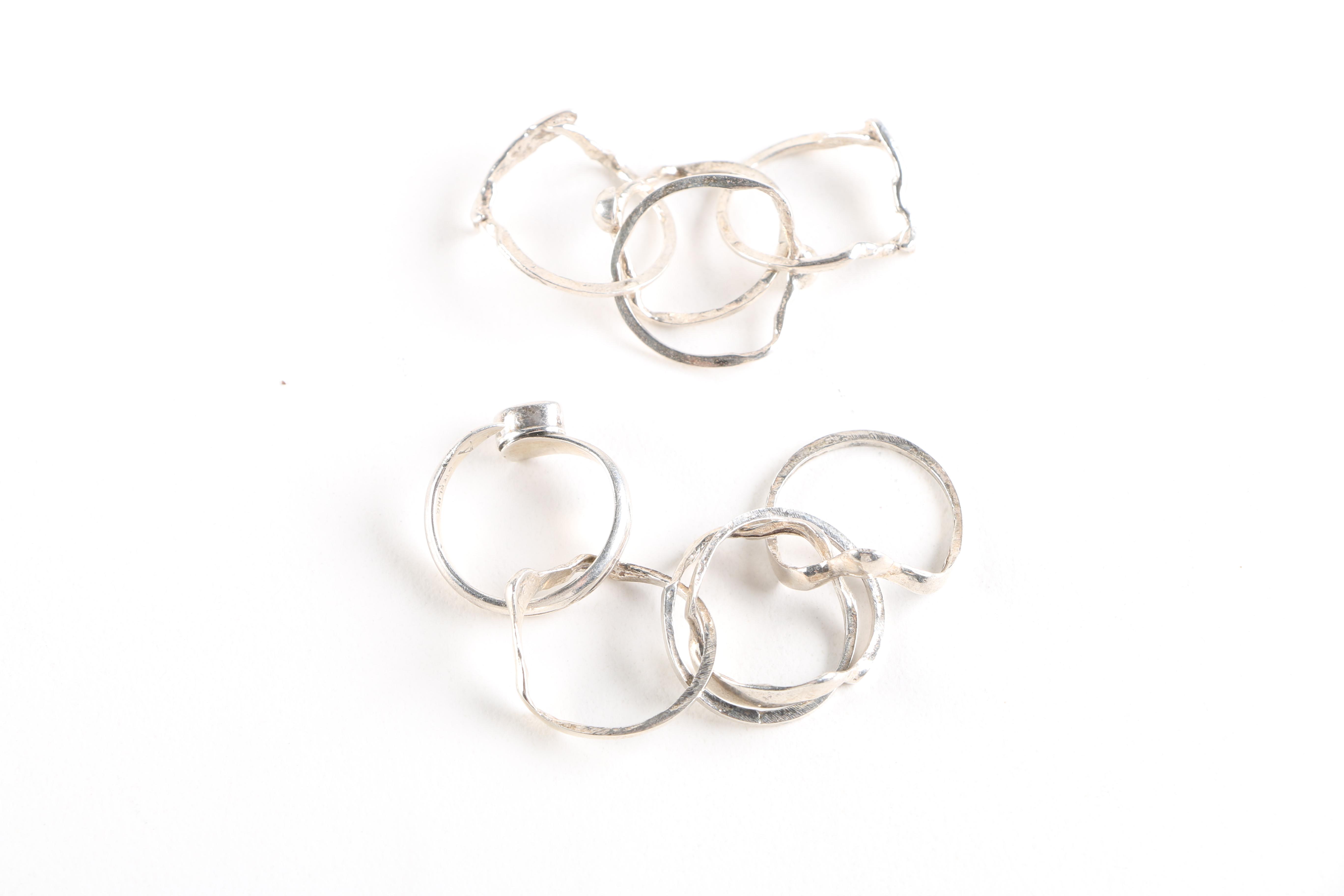 Assorted Sterling Jewelry Pieces