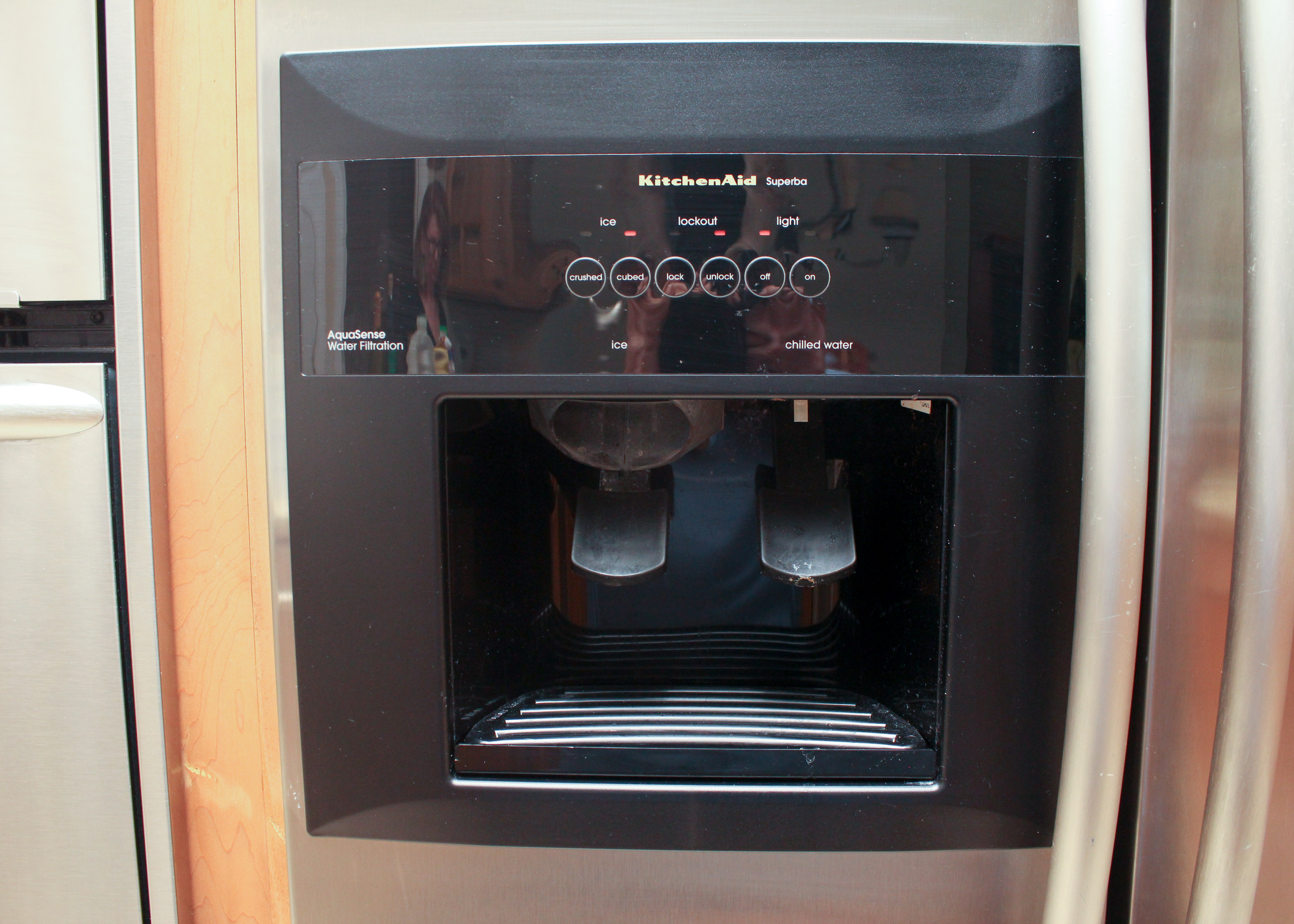 KitchenAid Superba Chrome Refrigerator