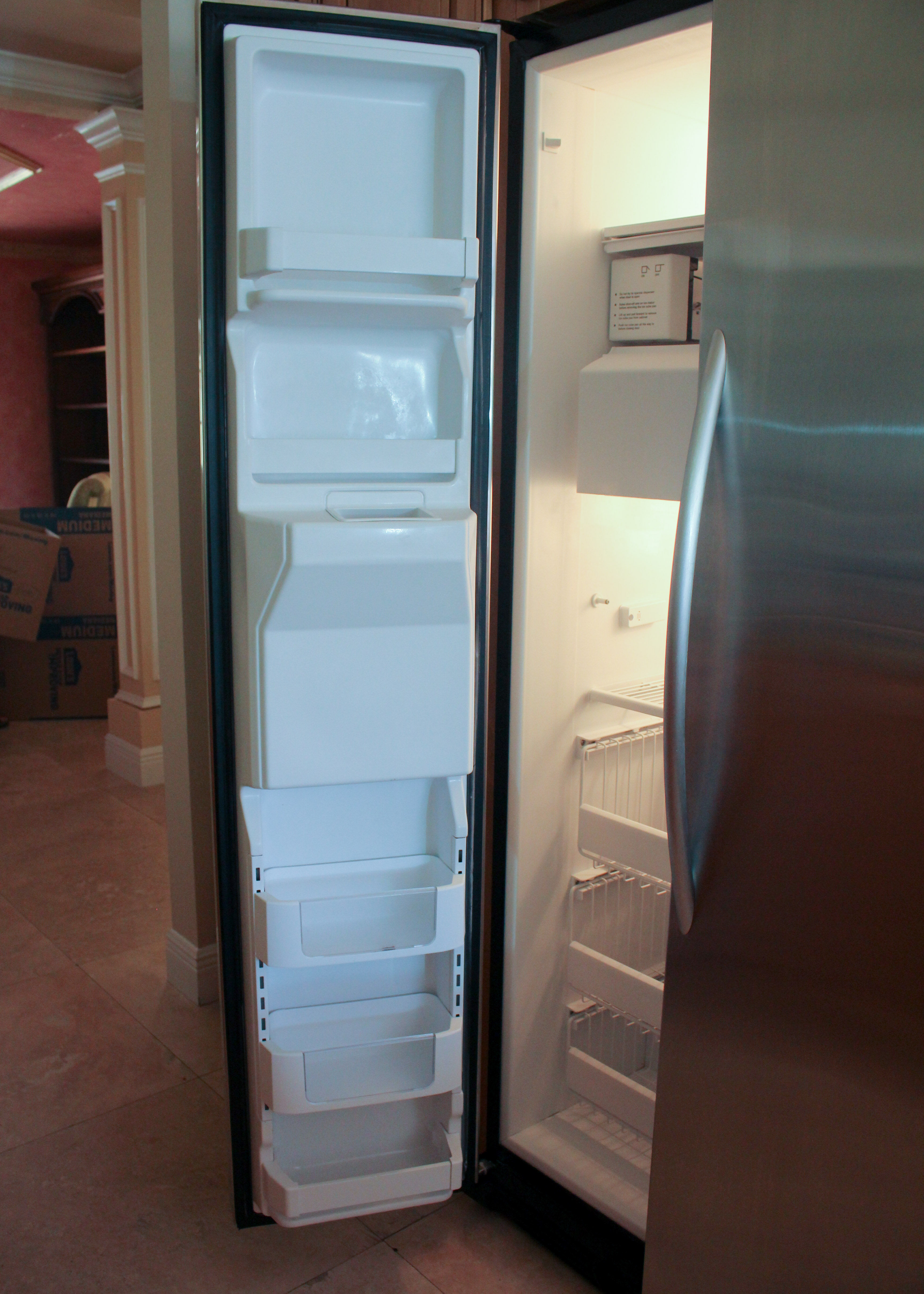 KitchenAid Superba Chrome Refrigerator