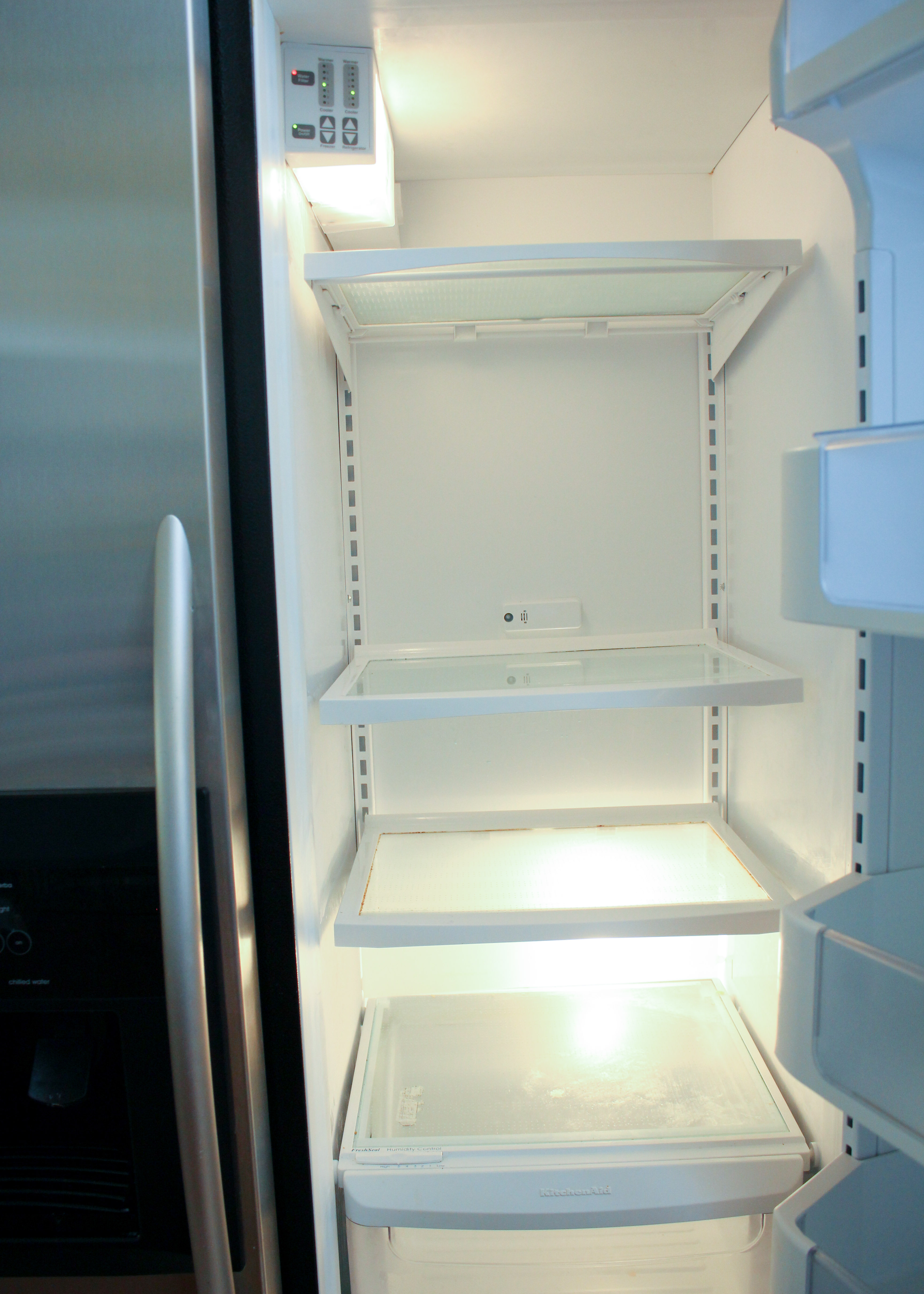 KitchenAid Superba Chrome Refrigerator