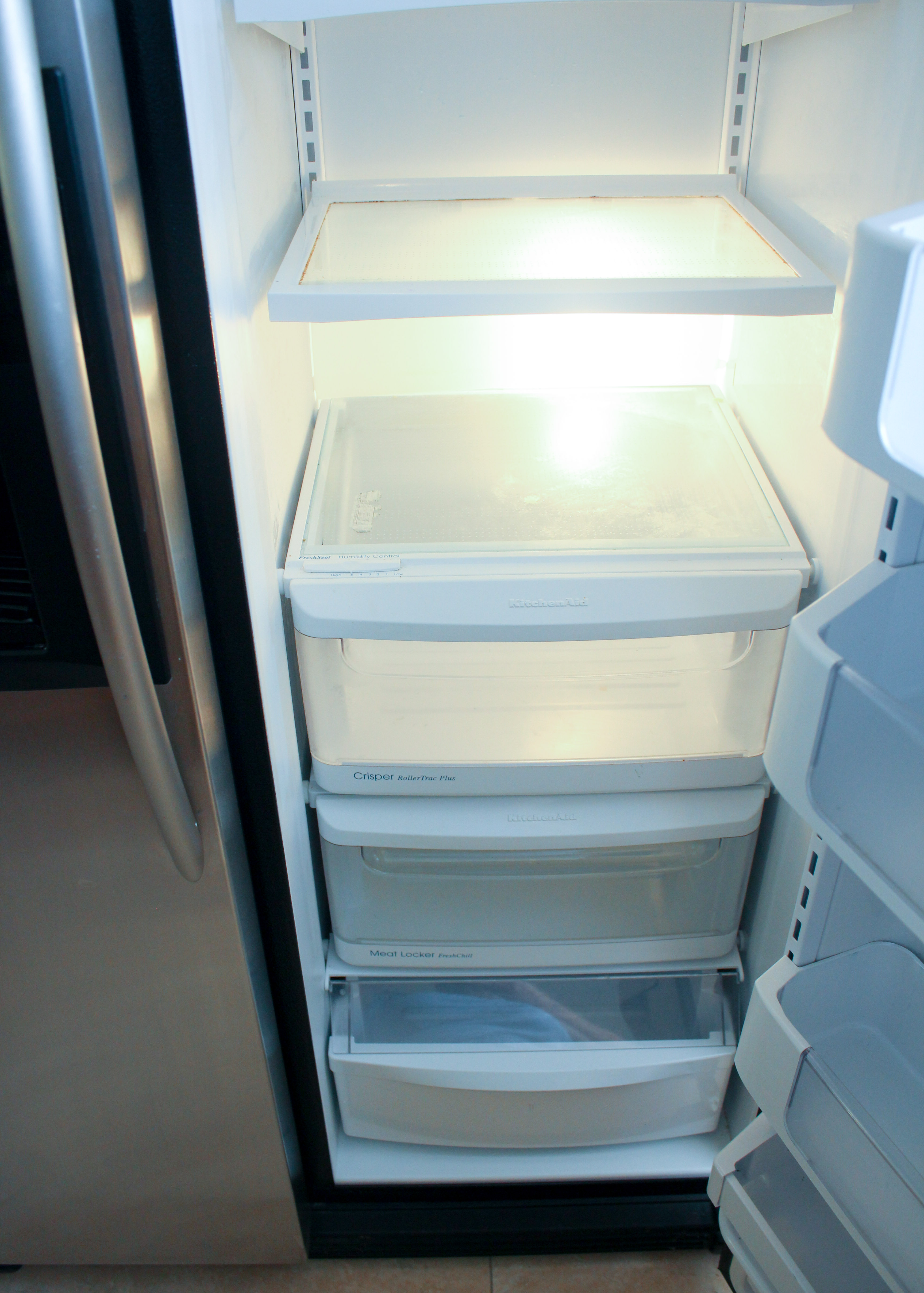 KitchenAid Superba Chrome Refrigerator