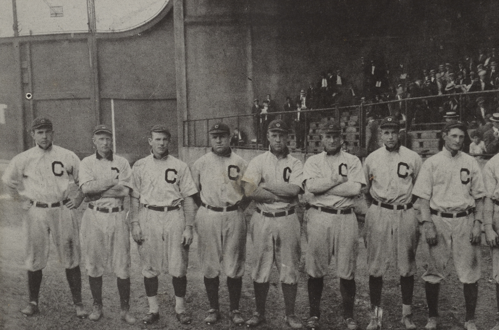 Limited Edition Framed Reprint of 1911 All Star Benefit Game