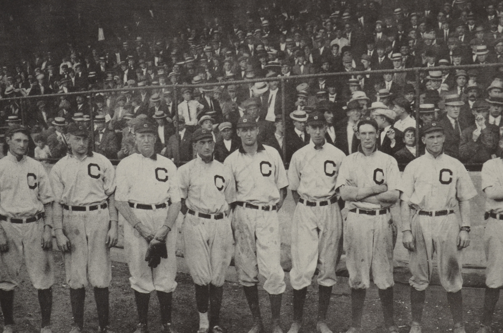 Limited Edition Framed Reprint of 1911 All Star Benefit Game