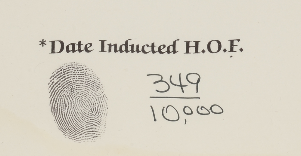 Limited Edition Framed Reprint of 1911 All Star Benefit Game