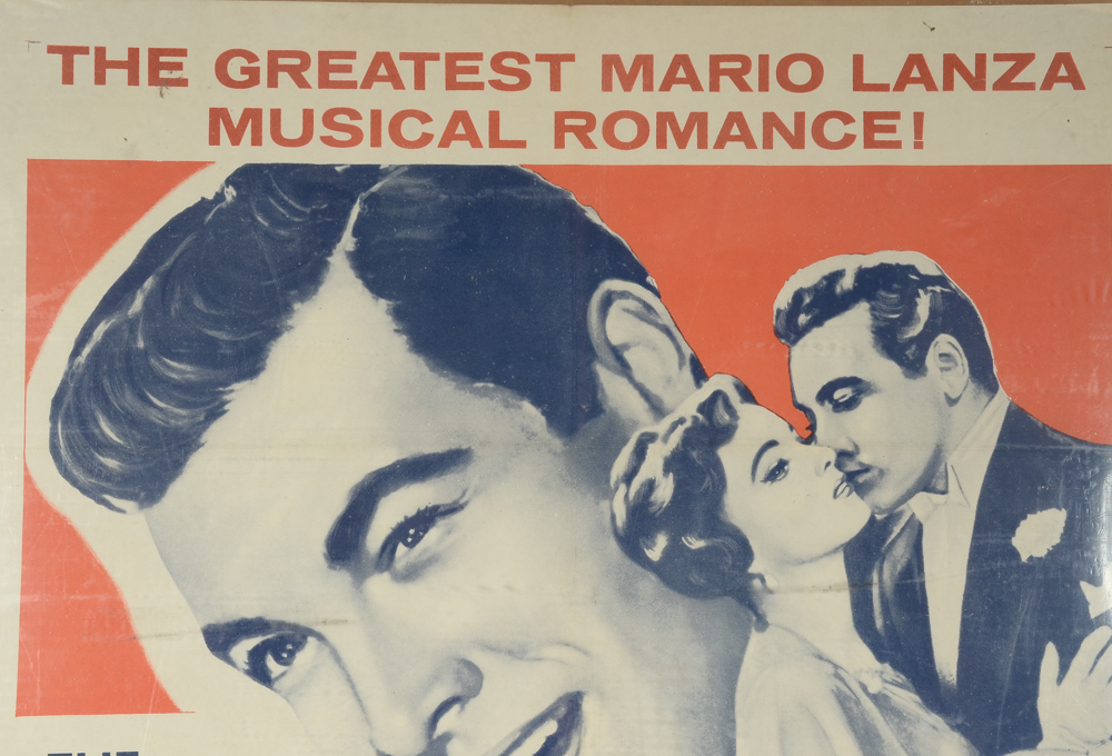 1963 "The Great Caruso" MGM Movie Poster