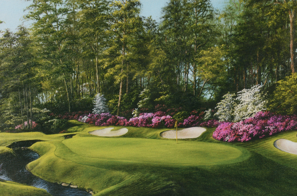 Four Arnold Palmer Masters Displays