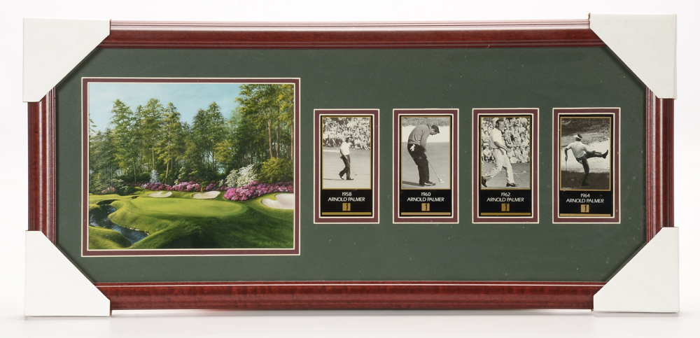 Four Arnold Palmer Masters Displays
