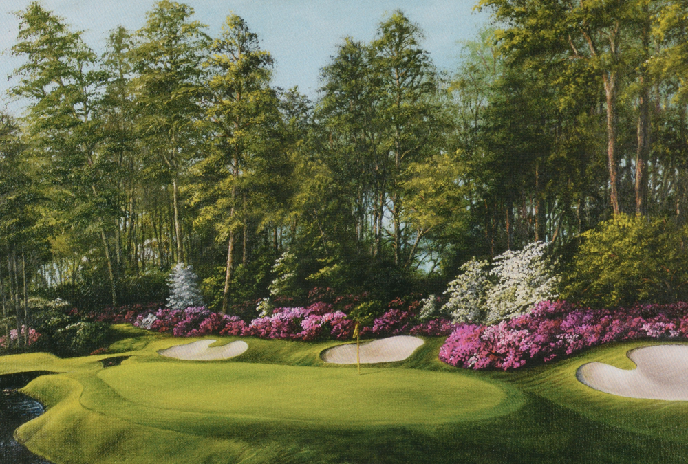 Four Arnold Palmer Masters Displays