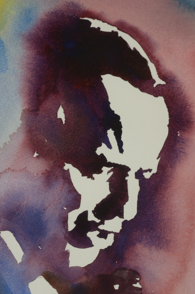 Frank Sinatra Watercolor