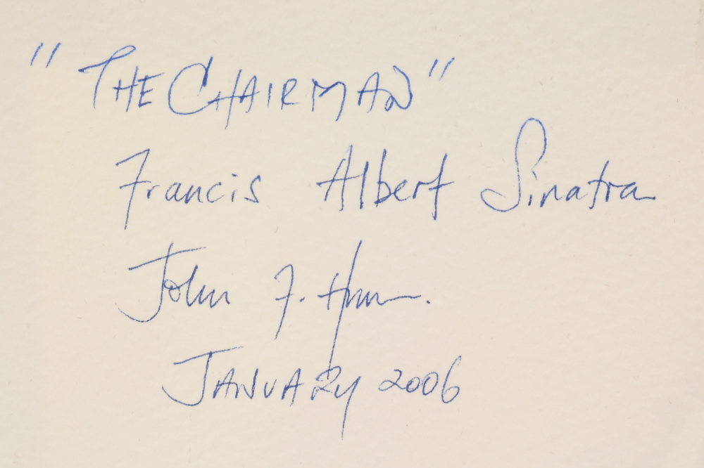 Frank Sinatra Watercolor