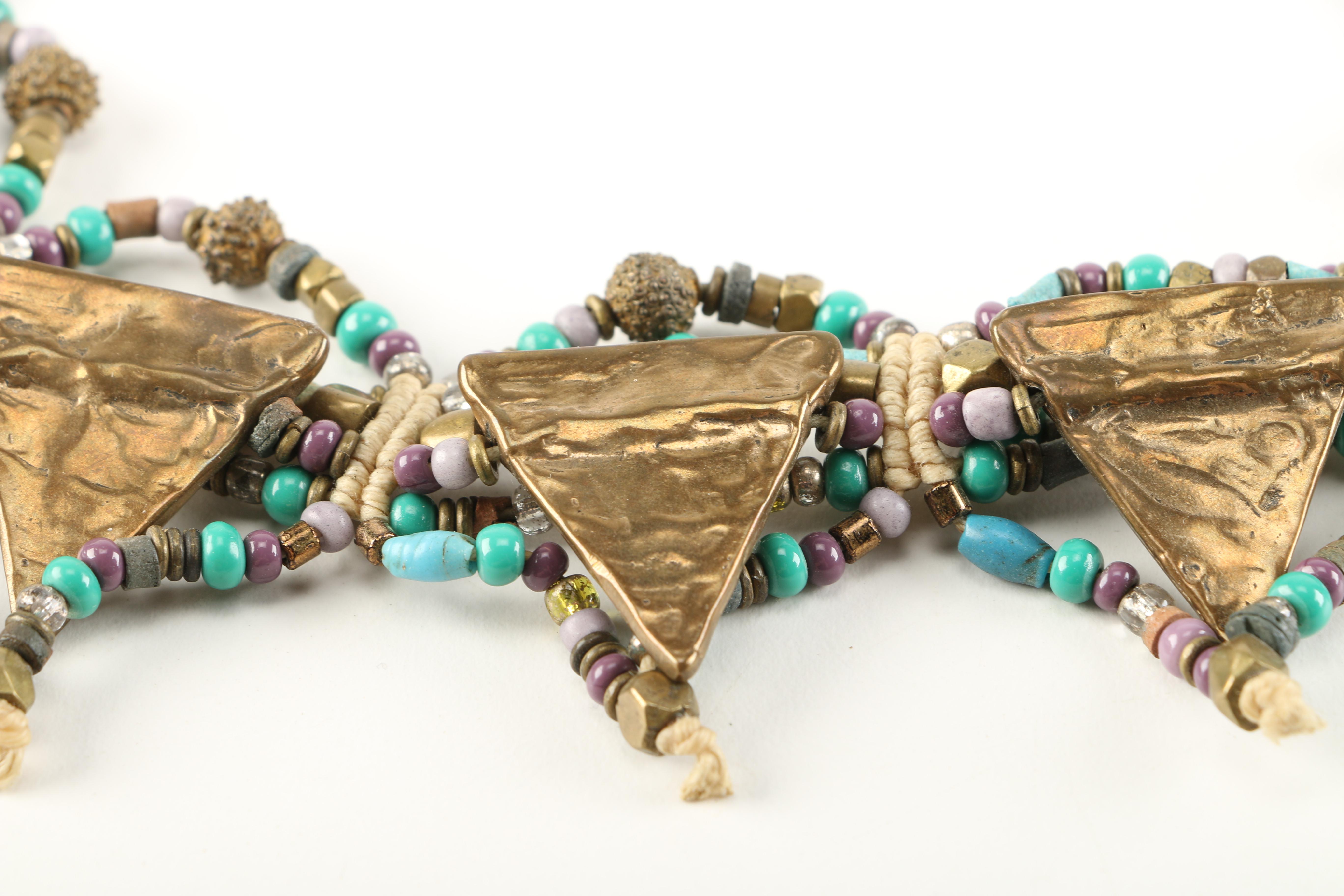 Mary and Doug Hancock Statement Necklace