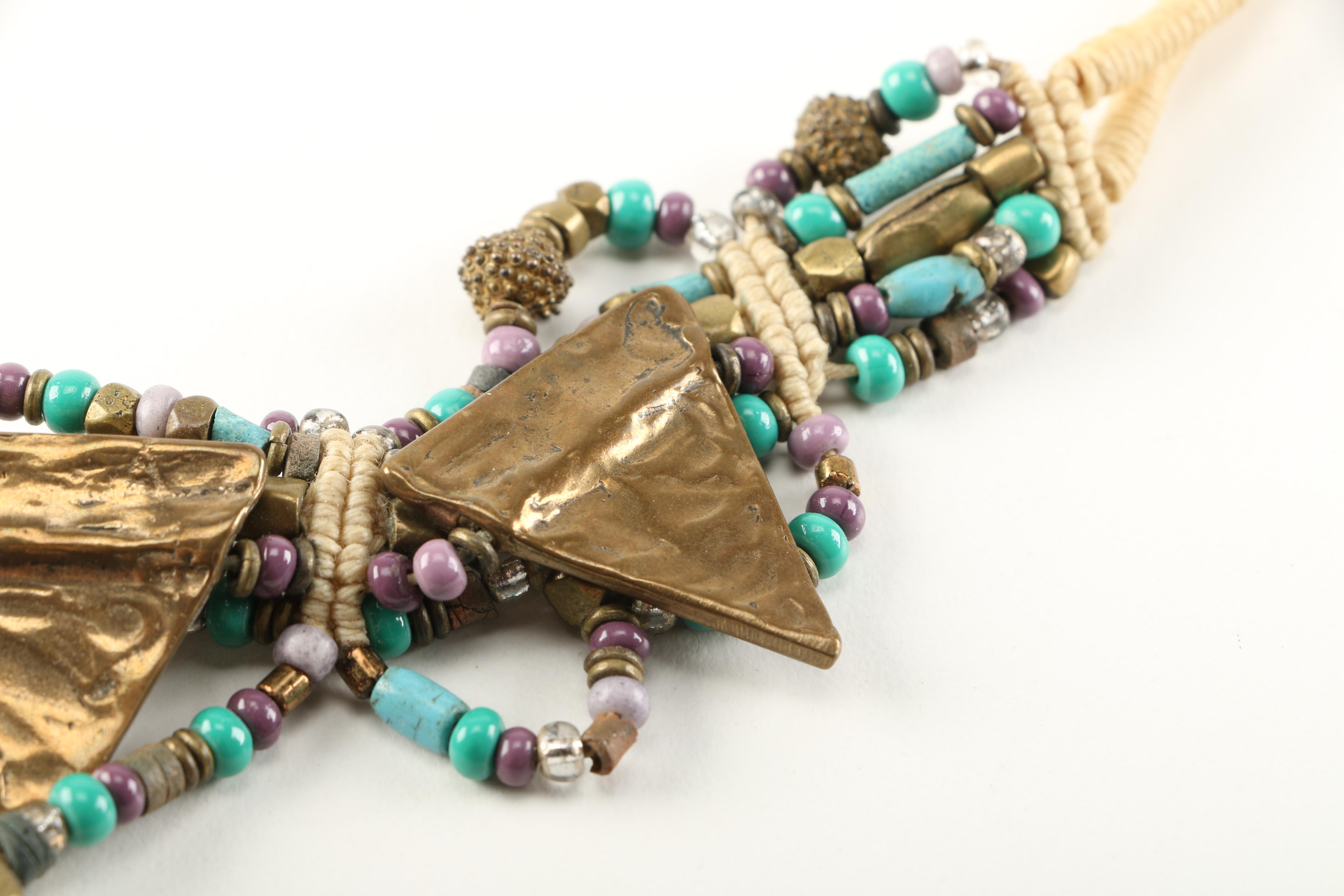 Mary and Doug Hancock Statement Necklace