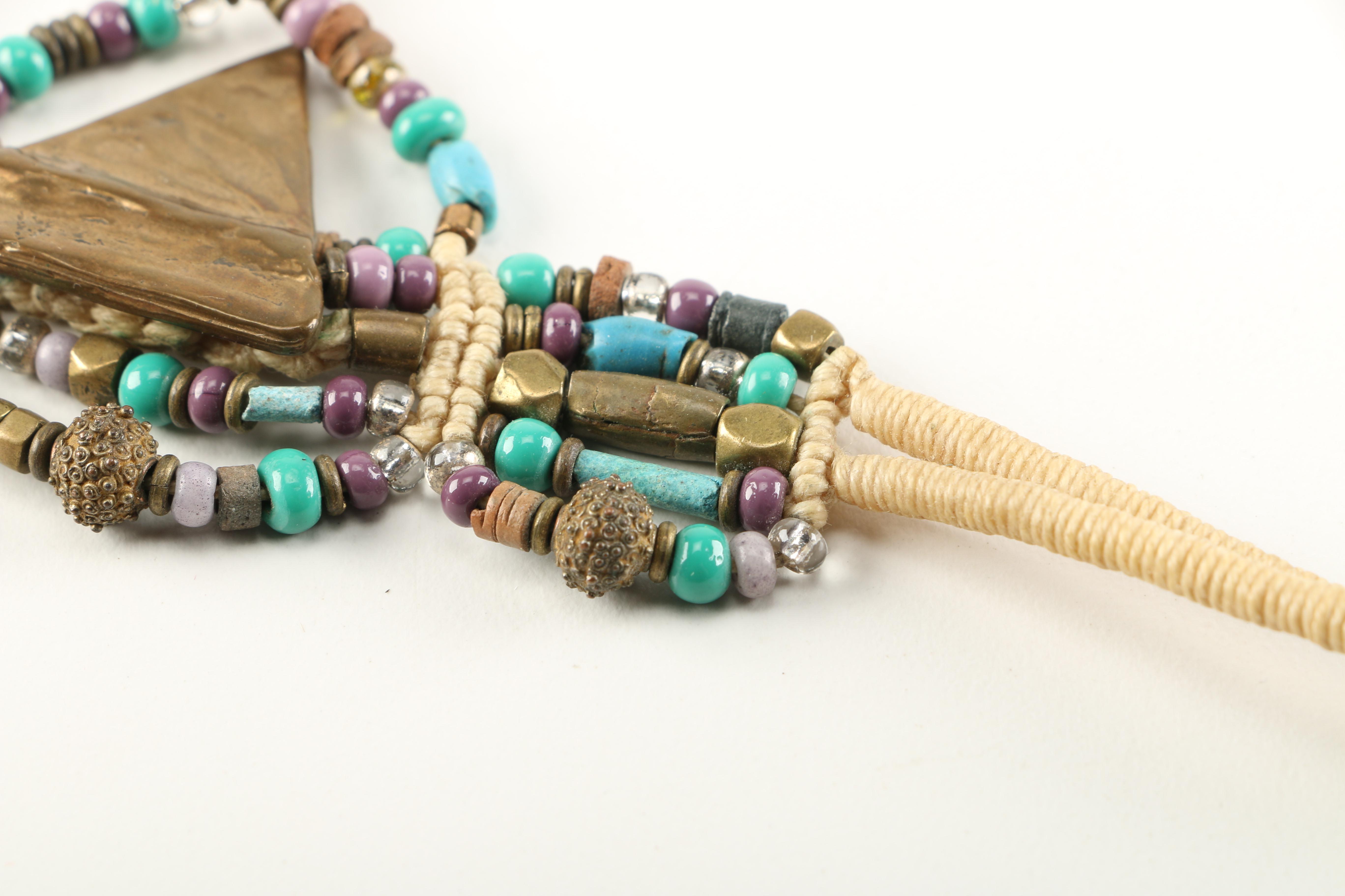 Mary and Doug Hancock Statement Necklace