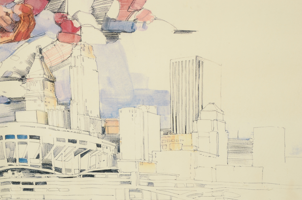 1983 Johnny Bench Print