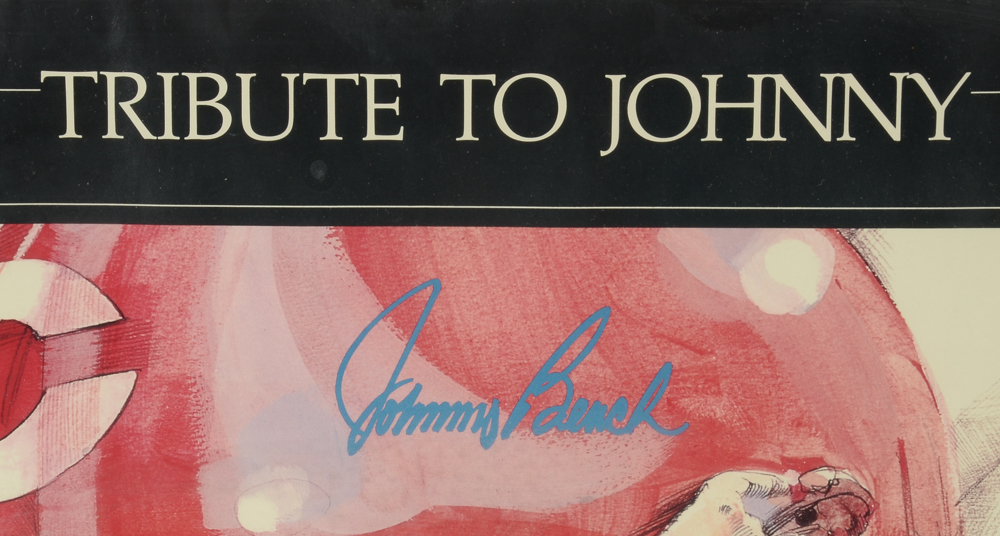 1983 Johnny Bench Print