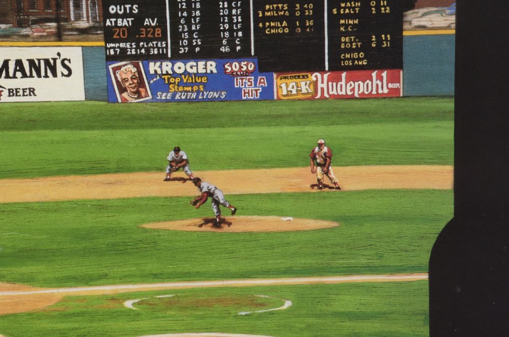 Purdom Limited Sign Print of Crosley Field