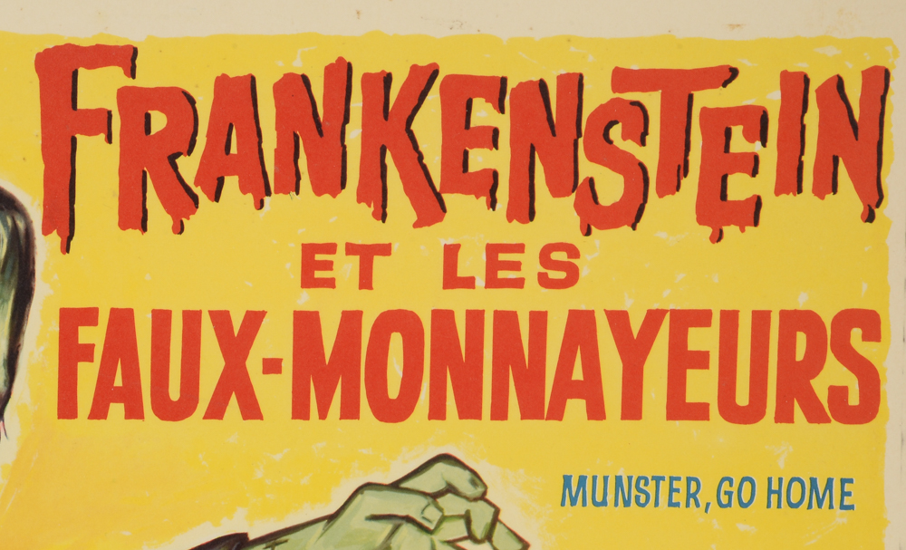 1960s Munsters Movie Poster
