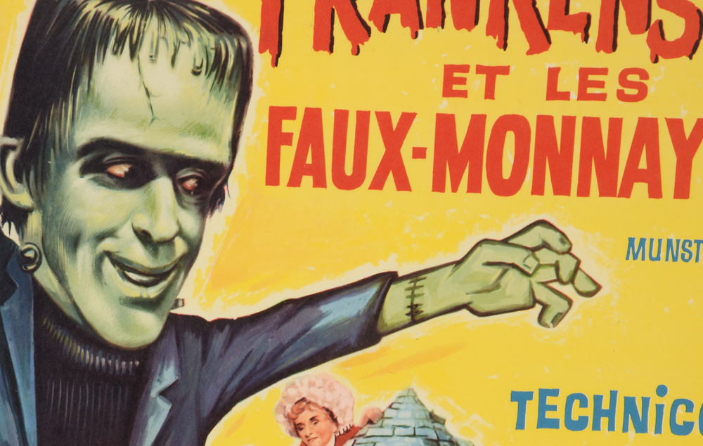 1960s Munsters Movie Poster