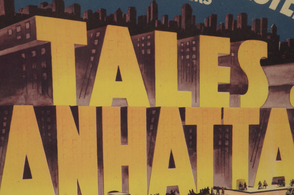 1942 "Tales of Manhattan" Poster