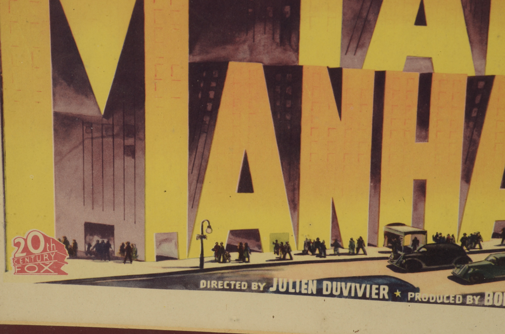 1942 "Tales of Manhattan" Poster