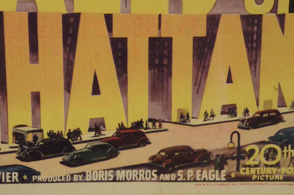 1942 "Tales of Manhattan" Poster