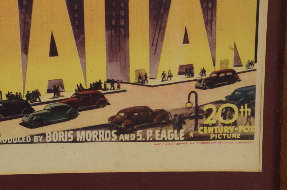 1942 "Tales of Manhattan" Poster