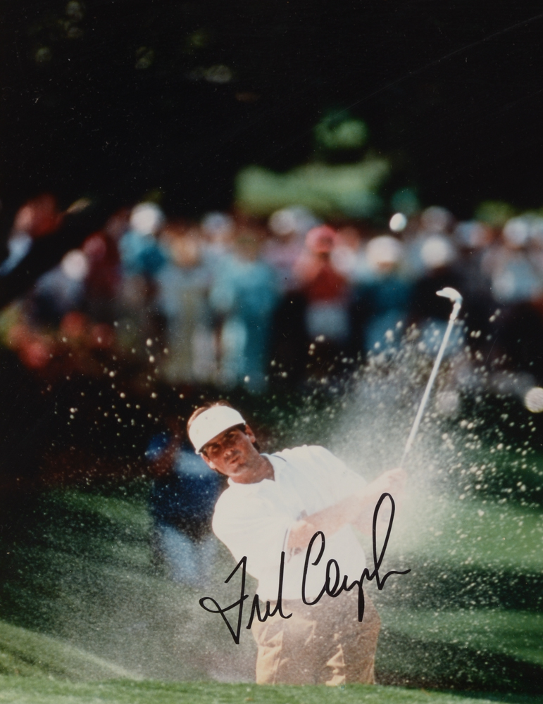 Fred Couples Signed Display  COA