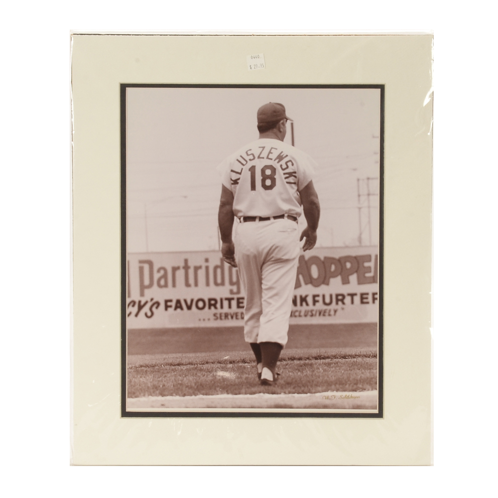 Ted Kluszewski Photographs and Signature