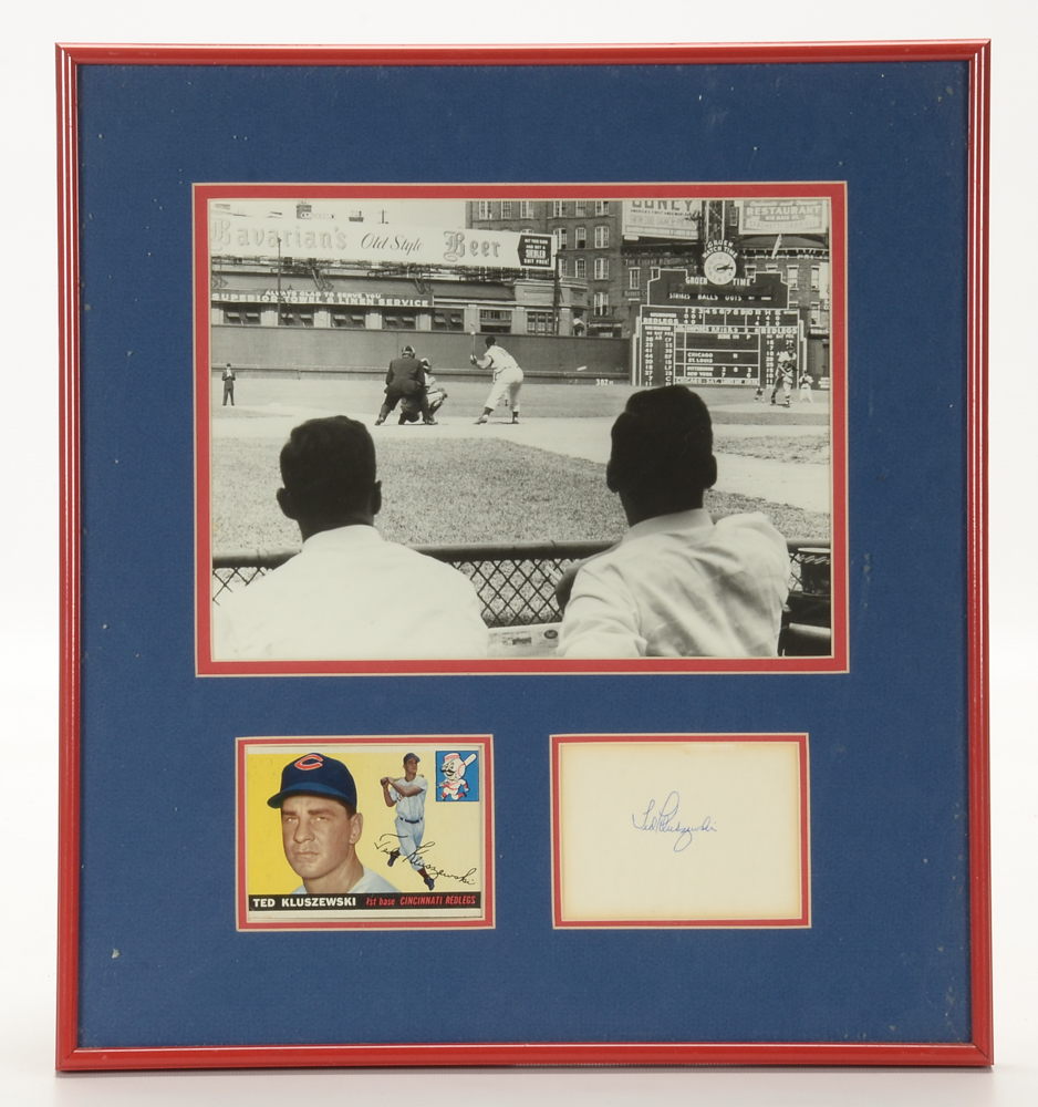 Ted Kluszewski Photographs and Signature