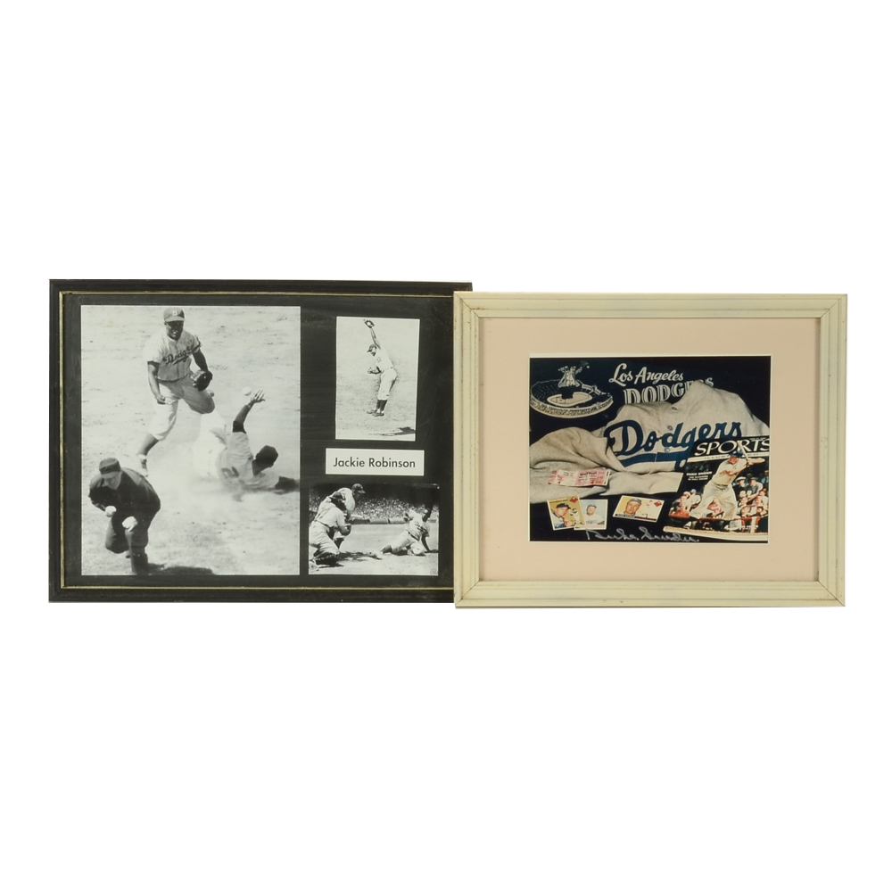 Framed Dodgers Pictures