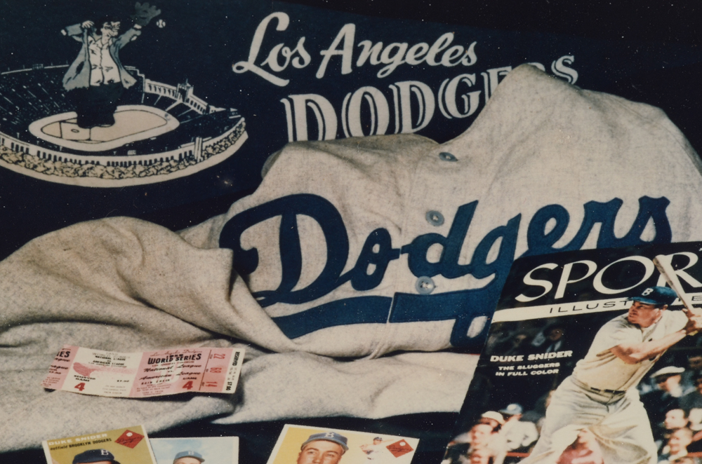 Framed Dodgers Pictures