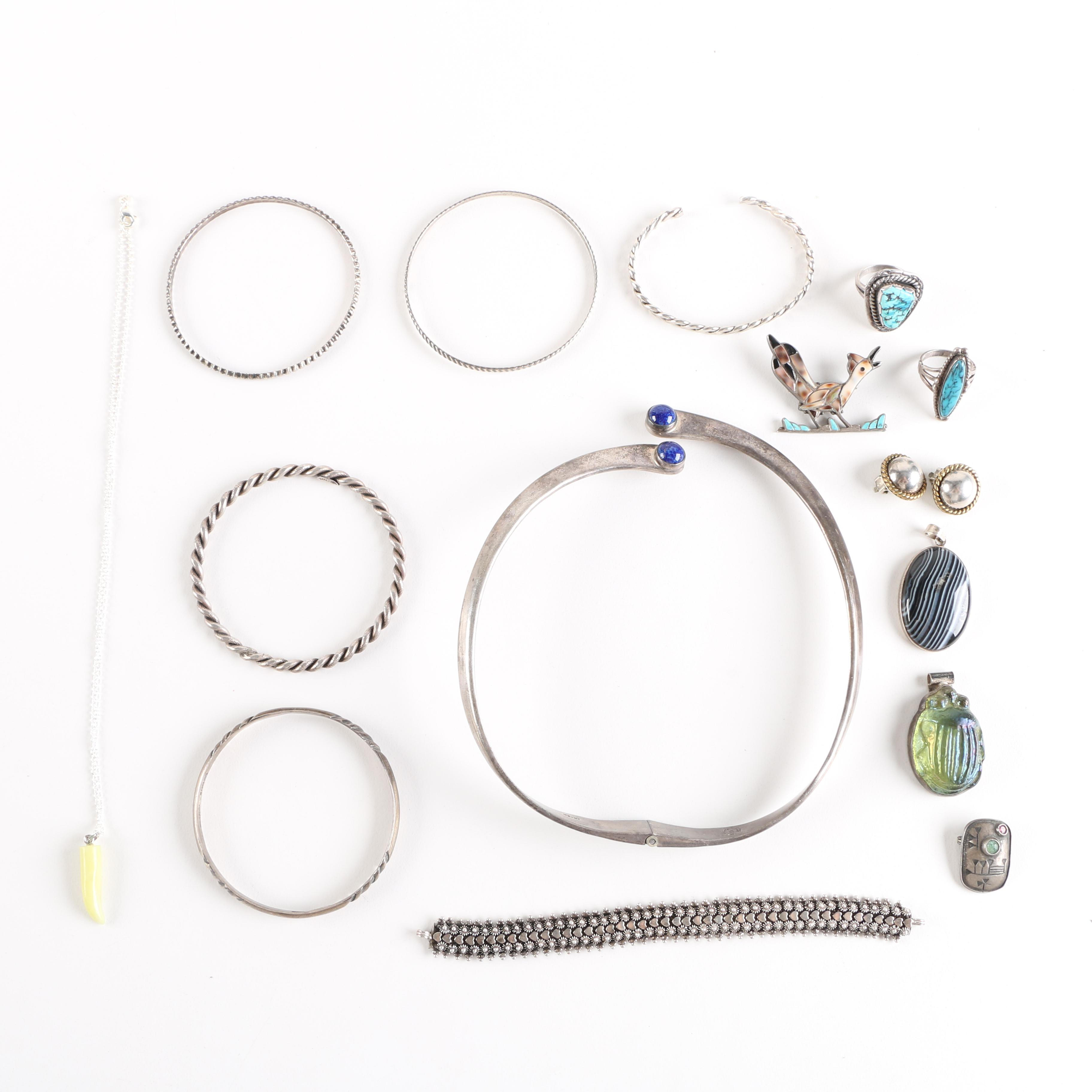 Assortment of Sterling Jewelry