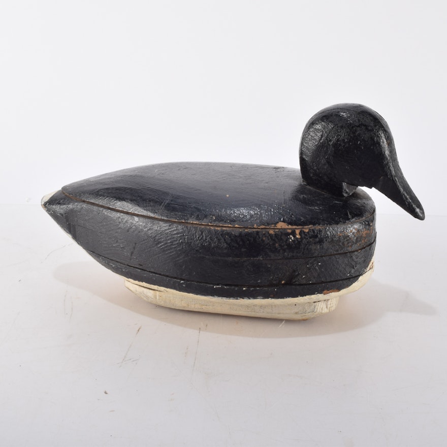 Primitive Vintage Duck Decoy